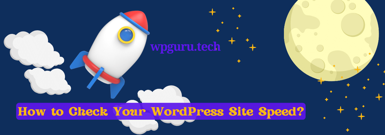 Wordpress Speed Optimization Tips 3 Blue 3 D Rocket to The Moon Instagram Post 1280 x 450 px 1