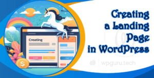 Creating a Landing Page in WordPress