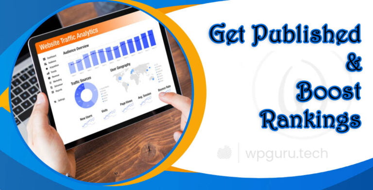 Get Published & Boost Rankings 13 Get Published & Boost Rankings