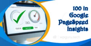 WP Guru - One Place For Your WordPress Services 45 100 in Google PageSpeed Insights
